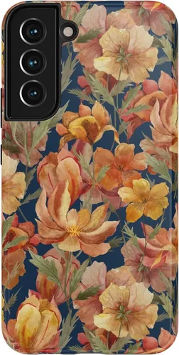 Vista 51 de Casely Funda para Galaxy S9 Postura de cadáver Yoga de esqueleto Diseño protector delgado esencial de doble capa