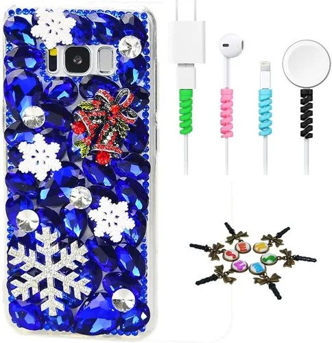 Vista 9 de Bling Case SSSGCDwCPSeries-40 - Funda de cristal brillante con diseño 3D hecho a mano (100 unidades)