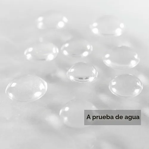 Vista 5 de Barossa Design - Forro de cortina estrecho de PEVA para ducha, con 3 imanes, impermeable, para cabina de baño pequeña, sin PVC, ojales metálicos