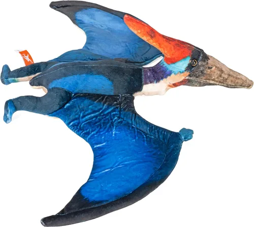Vista 5 de Wild Republic Artist Collection, dinosaurio pteranodon, regalo para niños, 15 pulgadas, juguete de peluche, botellas de agua recicladas