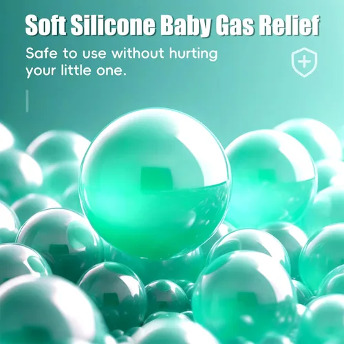 Vista 4 de Aliviador de gases y cólicos para bebés, alivio efectivo e instantáneo del estreñimiento para bebés, solución natural para cólicos y gases en bebés