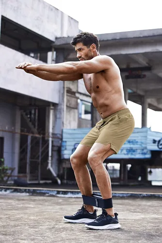 Vista 4 de COOFANDY Pantalones cortos deportivos para correr para hombre de 5 pulgadas, paquete de 2 pantalones cortos de entrenamiento para gimnasio
