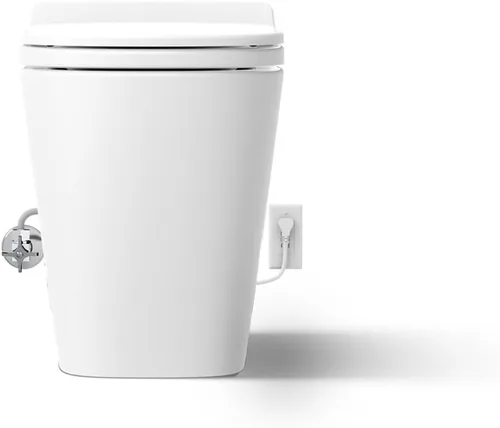 Vista 13 de Kohler Leap - Inodoro inteligente alargado de una pieza con bidé integrado, doble descarga y cierre silencioso