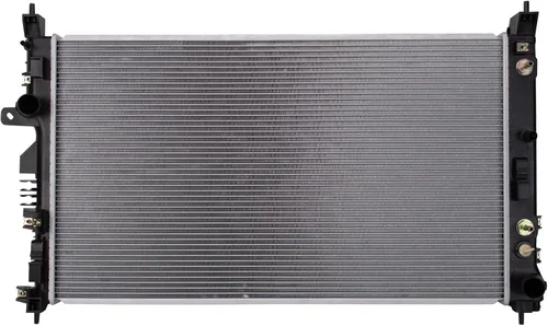 Vista 91 de TRQ Radiador de núcleo de aluminio de 1 fila Compatible con Subaru WRX STI 2.5L Turbo AWD 2015-2020