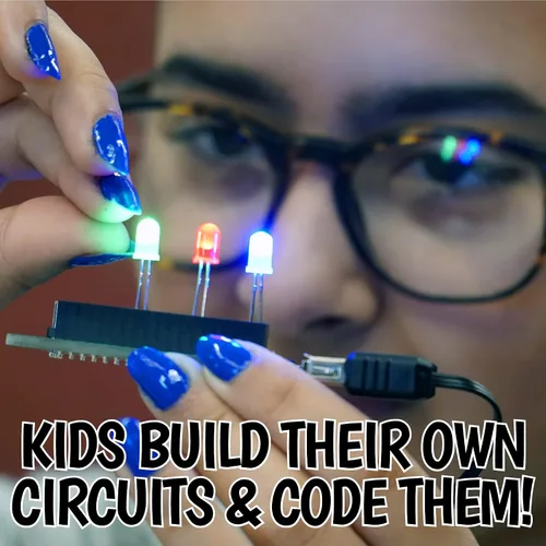 Vista 5 de Kit base de codificación de computadora para niños de 8 a 12 años y adolescentes para aprender código y electrónica. Gran regalo STEM para niños