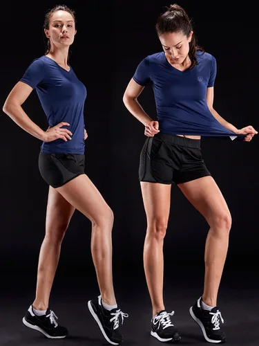 Vista 6 de NELEUS Women's 3 Pack Compression Workout Athletic Shirt