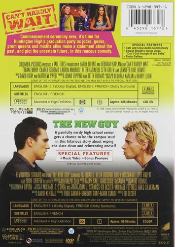 Vista 2 de Double Feature Can't Hardly Wait The New Guy