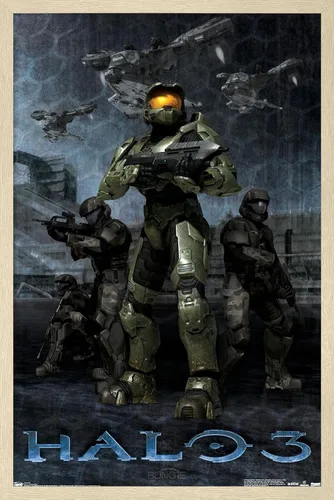 Vista 12 de Trends International Halo 3 - Póster de pared Master Chief, 14.725 x 22.375 pulgadas, versión premium sin marco