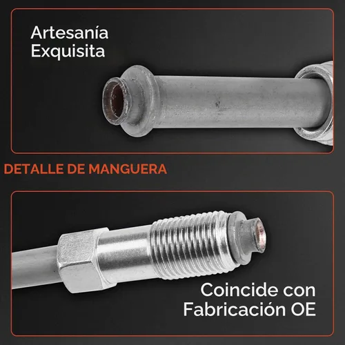 Vista 5 de A-Premium Conjunto de manguera de presión de dirección asistida compatible con Jeep