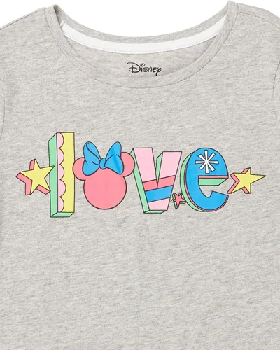 Vista 5 de Tienda Essentials Disney Marvel Star Wars Frozen Camisetas de manga larga para niñas y niños pequeños, paquete de 4