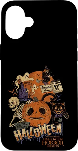 Vista 23 de Halloween Horror Nights Lil Boo - Carcasa de calabaza para iPhone 17
