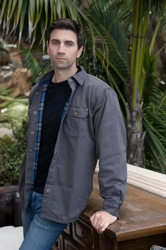Vista 6 de Gioberti - Chaqueta tipo camisa para hombre, de sarga con forro de franela, 100% de algodón cepillado y suave