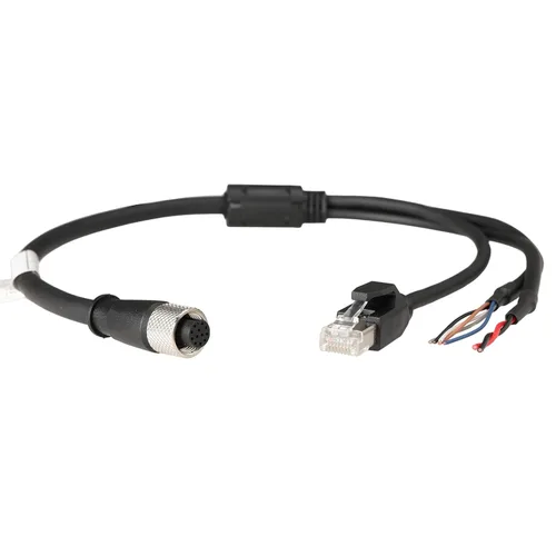 Vista 6 de M12 Aviation - Cable hembra de 12 pines para DJI Livox Mid-360 LiDAR Sensor a Computadora Ethernet Power Depuración, 1 a 3 Splitter, conector Cable