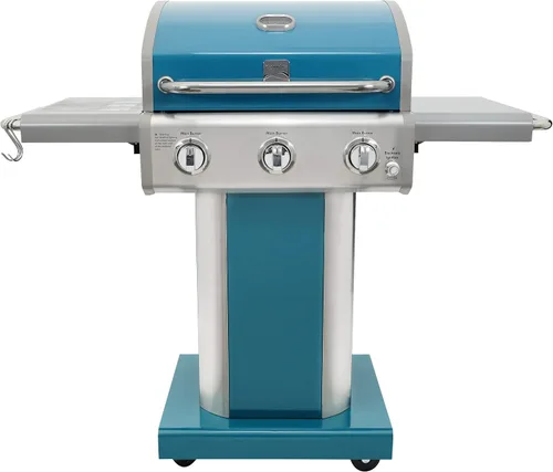 Vista 2 de Kenmore Parrilla de barbacoa al aire libre de 3 quemadores + cubierta de parrilla para parrillas de 2-3 quemadores