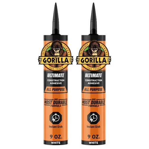 Vista 10 de Gorilla 8008002 - Adhesivo multiusos para tareas pesadas, 9 onzas