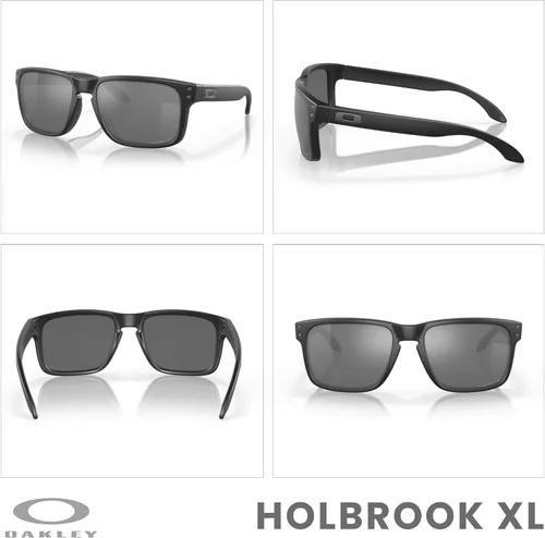 Vista 4 de Oakley Holbrook OO9102 Square Sunglasses for Men + BUNDLE Accessory Leash + BUNDLE with Designer iWear Eyewear Kit