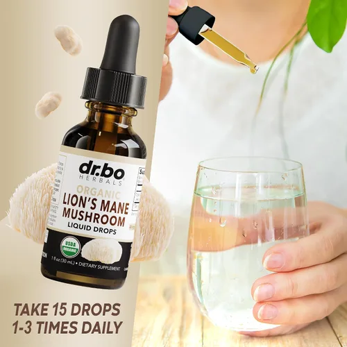 Vista 7 de Zeolite Detox & Lions Mane Drops – Zeolita para niños y adultos con vitaminas B12 y D, clinoptilolita suave cuerpo desintoxicante diario – Gotas