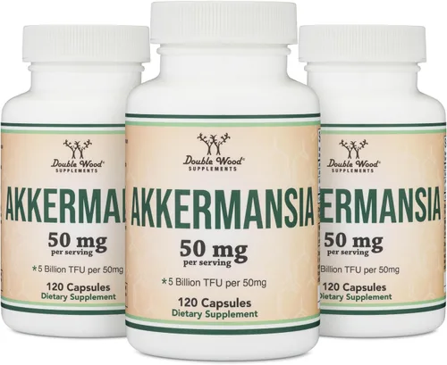 Vista 6 de Probiótico y Posbiótico Akkermansia (Aumenta la Producción de GLP-1) 120 Cápsulas, 50mg por Porción