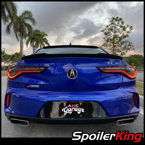 Vista 3 de SpoilerKing Alerón de techo para ventana trasera Compatible con Acura TLX 2021-presente (284R)