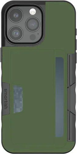 Vista 23 de Smartish - Funda delgada para iPhone 11 Pro Max verde militar - Gripmunk [ligera + protectora] Funda de agarre fino para teléfono celular con cámara