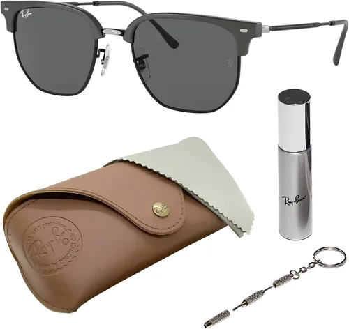 Vista 26 de Ray-Ban RB4416 NEW CLUBMASTER - Gafas de sol de forma cuadrada redonda con kit oficial de gafas