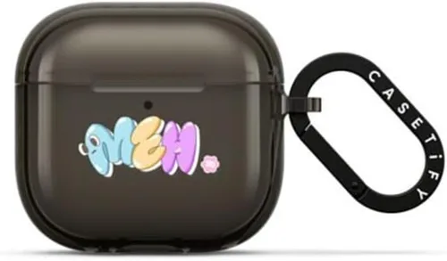 Vista 36 de CASETiFY Impact Airpods Pro (1ª/2ª) - Funda con anillo, color negro