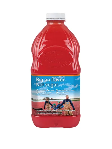 Vista 5 de Ocean Spray Diet - Bebida de jugo de mango y arándano, botella de 64 onzas líquidas (paquete de 8)
