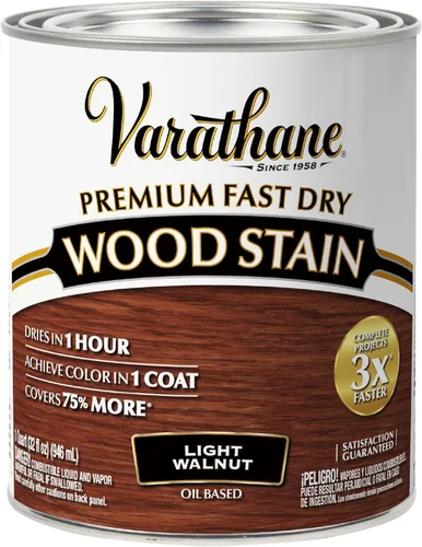 Vista 50 de Varathane 262023 - Tinte de madera prémium de secado rápido, Spring Oak, media pinta