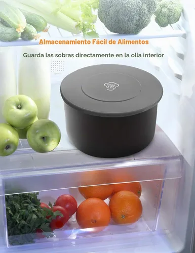 Vista 3 de SiCheer Tapa interior de silicona compatible con Ninja Foodi de 6.5 y 8