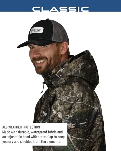 Vista 4 de FROGG TOGGS - Chaqueta impermeable y transpirable para hombre Classic Pro Action para lluvia
