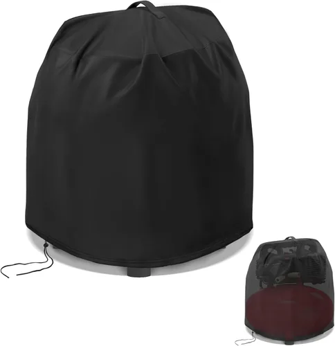 Vista 8 de Kingling Cubierta para compresor de aire, a prueba de polvo, impermeable, para compresor de aire portátil de panqueques de 8 galones, funda
