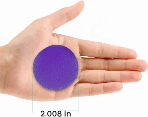 Vista 6 de 3 bolas de gel de resistencia múltiple para aliviar el estrés de la mano, dedo, muñeca, ejercicio, músculos, entrenamiento de artritis