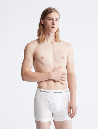 Vista 2 de Calvin Klein Tronco elástico de algodón para hombre, paquete de 7