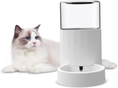 Vista 6 de Dispensador de agua para mascotas, tazón automático, alimentador automático para gatos y perros