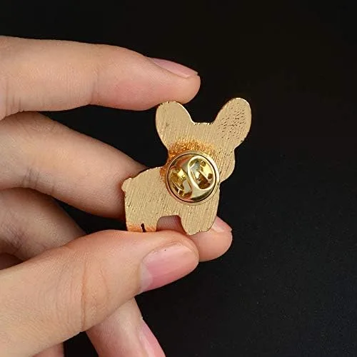 Vista 6 de Flairs New York - Broche de solapa esmaltado hecho a mano, 15 dorado15 plateados.
