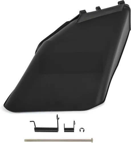 Vista 6 de ECOTRIC Kit de Canal de Descarga Compatible con Modelos John Deere de 42" o 48" Serie D EZtrak y x300 Cubierta Deflectora del Canal de la Plataforma