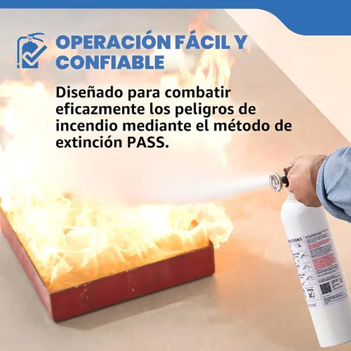 Vista 9 de Kidde Extintor de Incendios para Barcos, de Uso Único 5BC Coast Guard Approved Personal Watercraft Extinguisher, Very Small Liquids/Gases &