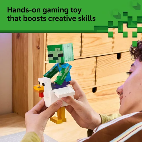 Vista 4 de LEGO Minecraft Chicken Jockey 21582