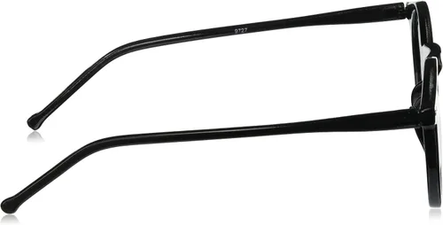 Vista 3 de zeroUV Retro Horned Rim P3 Keyhole Round Horn Rimmed Sunglasses