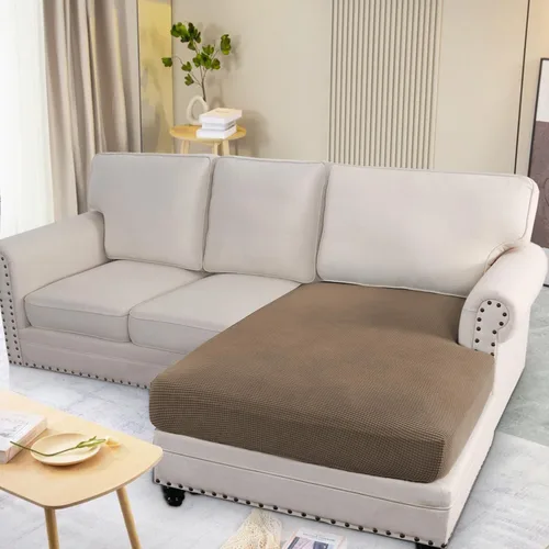 Vista 548 de H.VERSAILTEX Fundas de Cojín de Asiento Individuales Super Elásticas Fundas de Sofá Fundas de Cojín de Sofá Fundas Deslizables Juegos Tela de Sarga