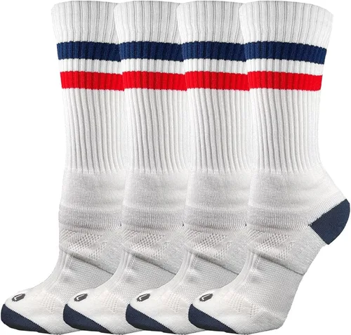 Vista 10 de juDanzy J-Socks - Paquete de 2 calcetines deportivos prémium para fútbol, baloncesto y lacrosse