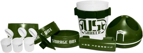 Vista 4 de Shaker - Ultimate System Top Shaker Botella, 24 onzas, verde
