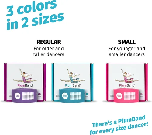 Vista 2 de The PlumBand® Stretch Band for Dance and Ballet – Sizes for Kids & Adults Azul regular