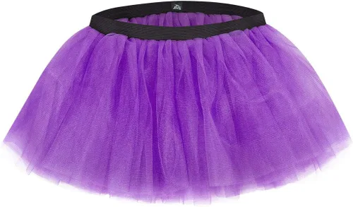 Vista 19 de Gone For a Run Tutu Skirt for Women - Fluffy Tulle - Running Costume Negro