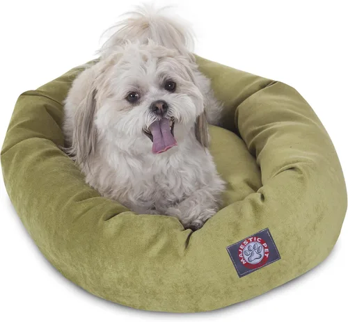 Vista 14 de Majestic Pet Villa - Cama para perros de espuma viscoelástica triturada de 32 pulgadas para perros de tamaño mediano, 32 x 23 x 7 pulgadas, cama