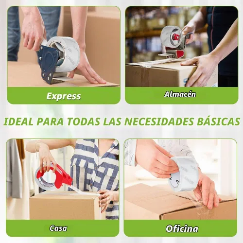 Vista 7 de KAMOTA Cinta de embalaje, 36 rollos de cinta de embalaje transparente resistente para embalaje de envío, sellado en movimiento, 1.88 pulgadas