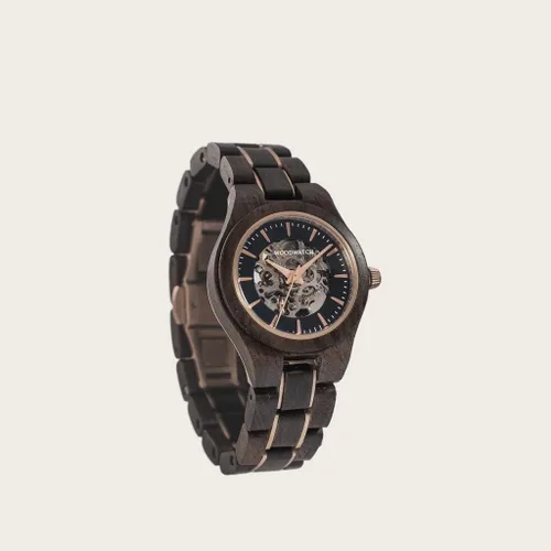 Vista 5 de WoodWatch Relojes de madera Wanderer para mujer, Moderno