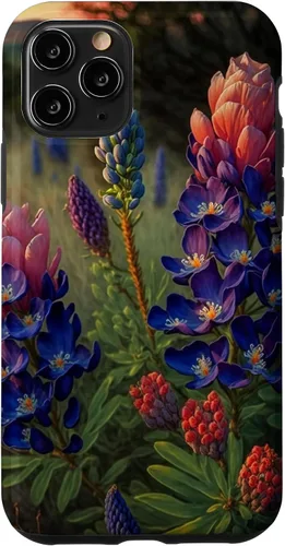 Vista 29 de Texas Rose Colored Bluebonnets Case for iPhone 17
