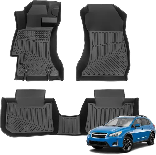 Vista 68 de Alfombrillas para Jeep Compass 2007-2016/2007-2016 Jeep Patriot/Dodge Caliber 2007-2012 para todo tipo de clima con forro de carga para automóvil