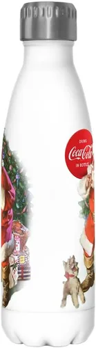 Vista 2 de Coca-Cola Cola Puppy - Botella de acero inoxidable de 17 onzas